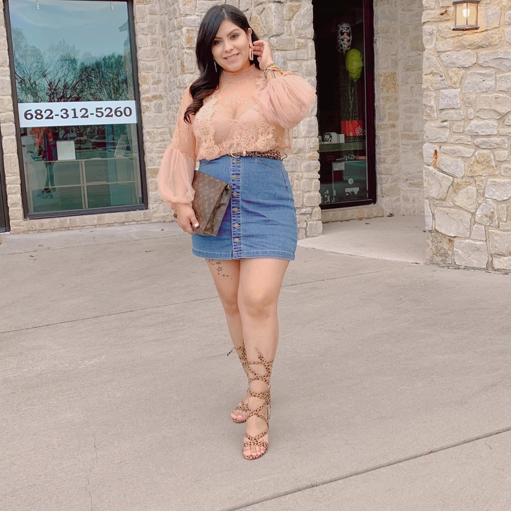 See through blouse